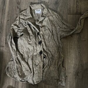 Flax Natural Linen Casual Shirt